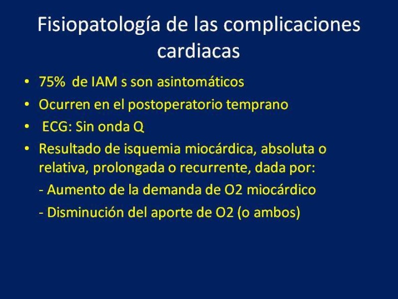 Diapositiva 6 de Evaluación Preoperatoria del Paciente Candidato a Cirugía Vascular Mayor