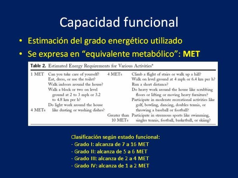 Diapositiva 13 de Evaluación Preoperatoria del Paciente Candidato a Cirugía Vascular Mayor
