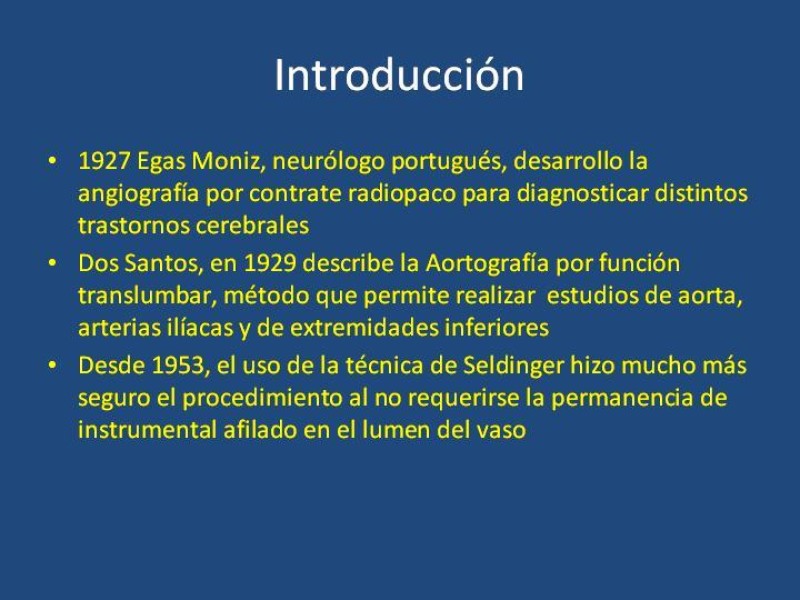 Diapositiva 1 de Fundamentos de la Angiografía