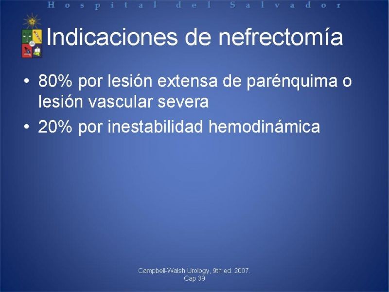 Diapositiva 18 de Trauma Renal