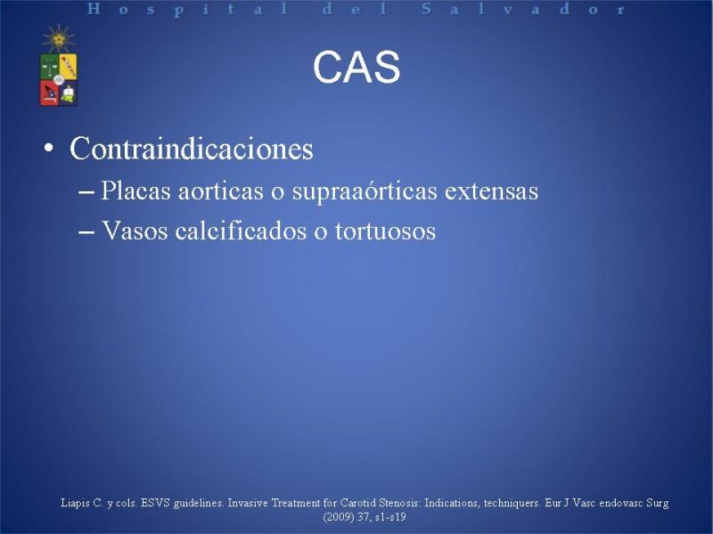Diapositiva 20 de Endarterectomía versus Stent carotídeo