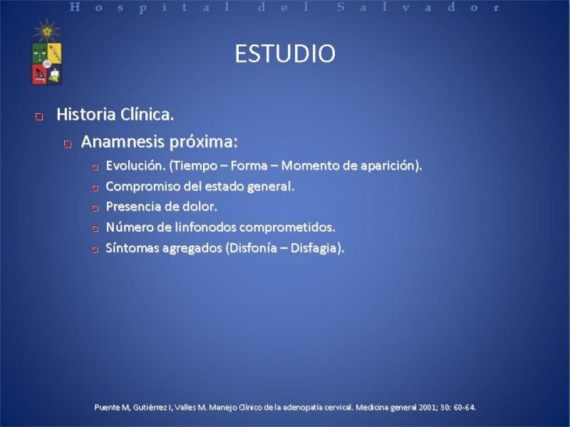 Diapositiva 8 de Adenopatía Cervical