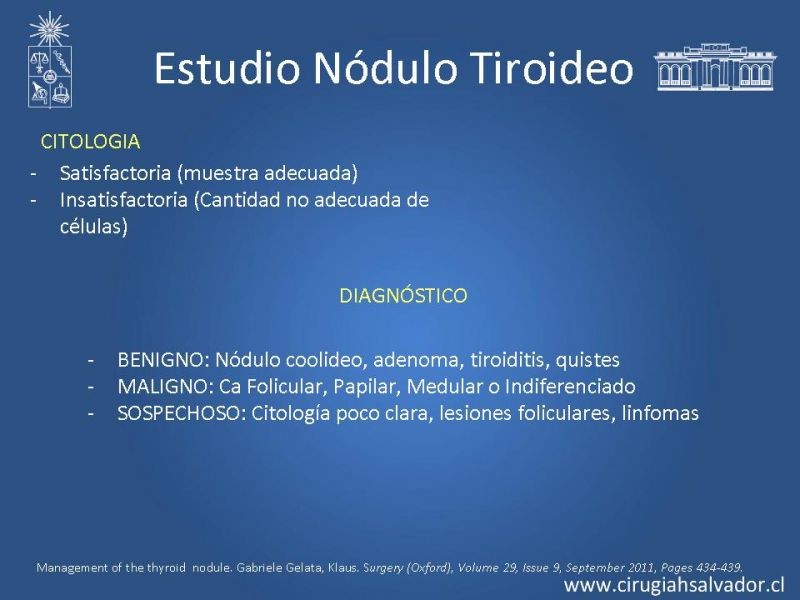Diapositiva 15 de Nódulo Tiroideo