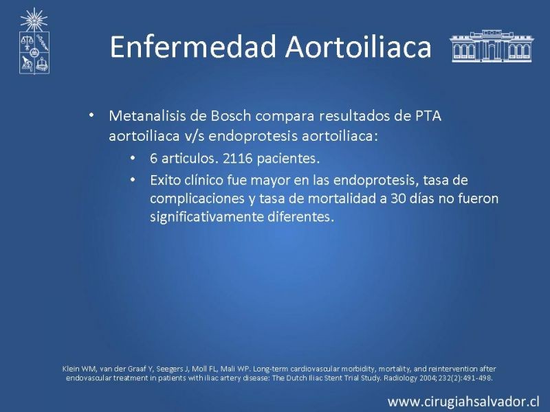 Diapositiva 21 de Enfermedad Arterial Oclusiva Crónica (Tratamiento)