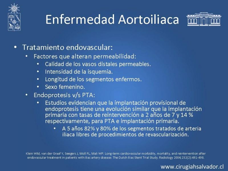 Diapositiva 20 de Enfermedad Arterial Oclusiva Crónica (Tratamiento)