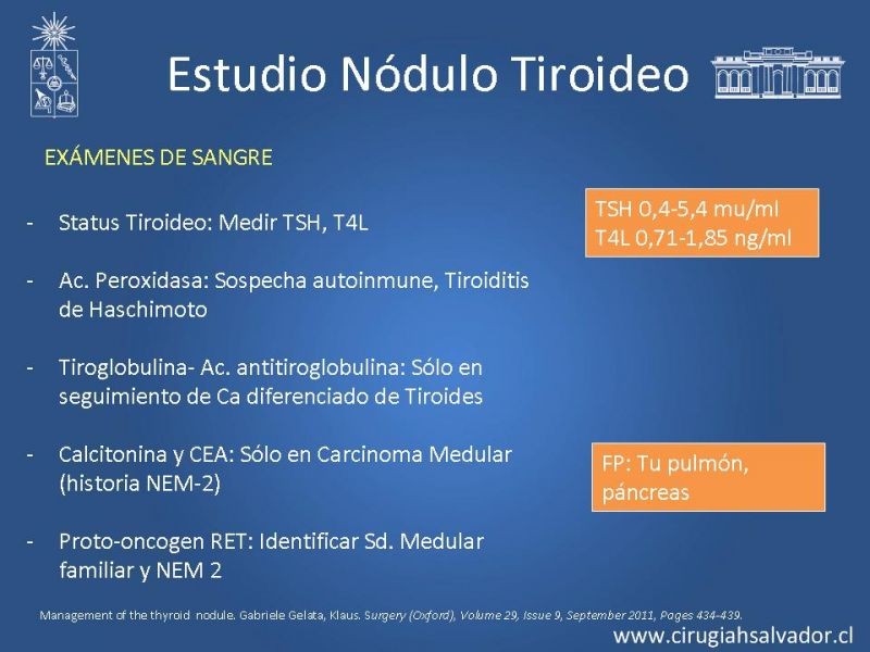 Diapositiva 6 de Nódulo Tiroideo