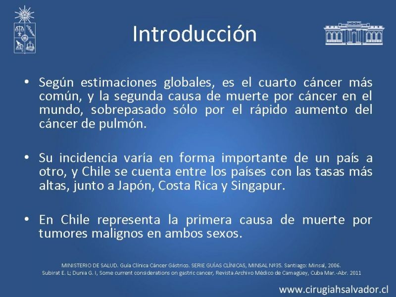 Diapositiva 3 de Cáncer Gástrico: Epidemiología y Diagnóstico