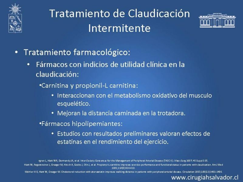 Diapositiva 14 de Enfermedad Arterial Oclusiva Crónica (Tratamiento)