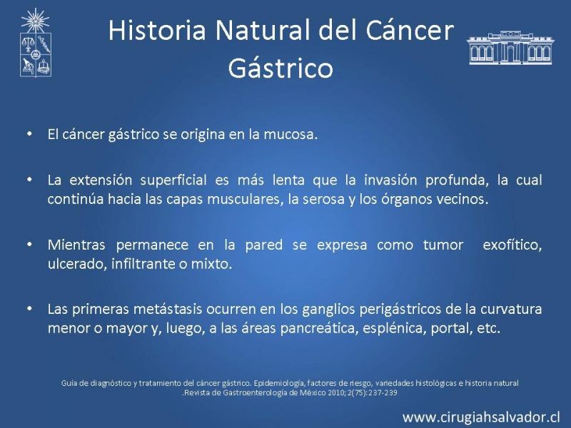 Diapositiva 10 de Cáncer Gástrico: Epidemiología y Diagnóstico