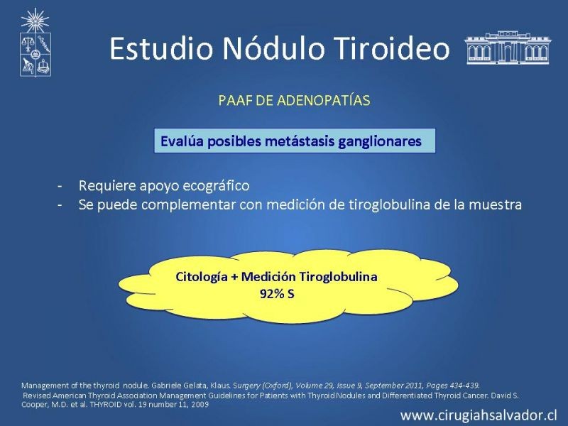 Diapositiva 16 de Nódulo Tiroideo