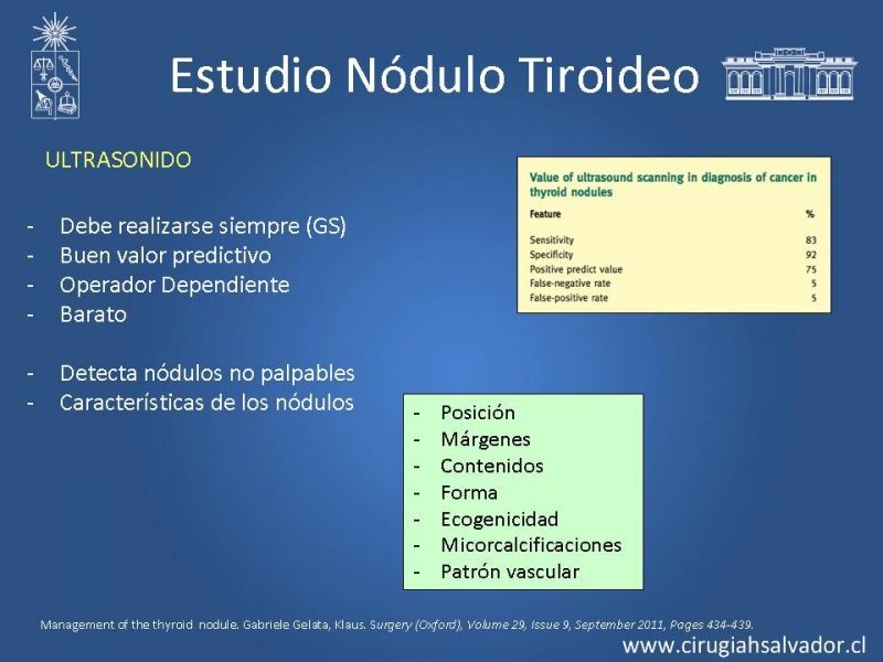 Diapositiva 7 de Nódulo Tiroideo