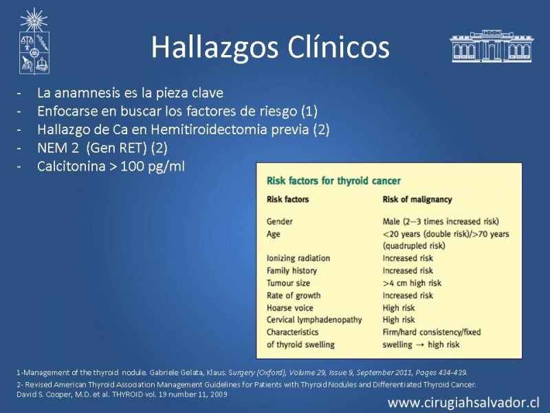 Diapositiva 5 de Nódulo Tiroideo