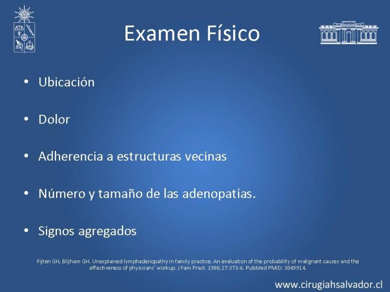 Diapositiva 13 de Adenopatía Cervical. Estudio y Manejo
