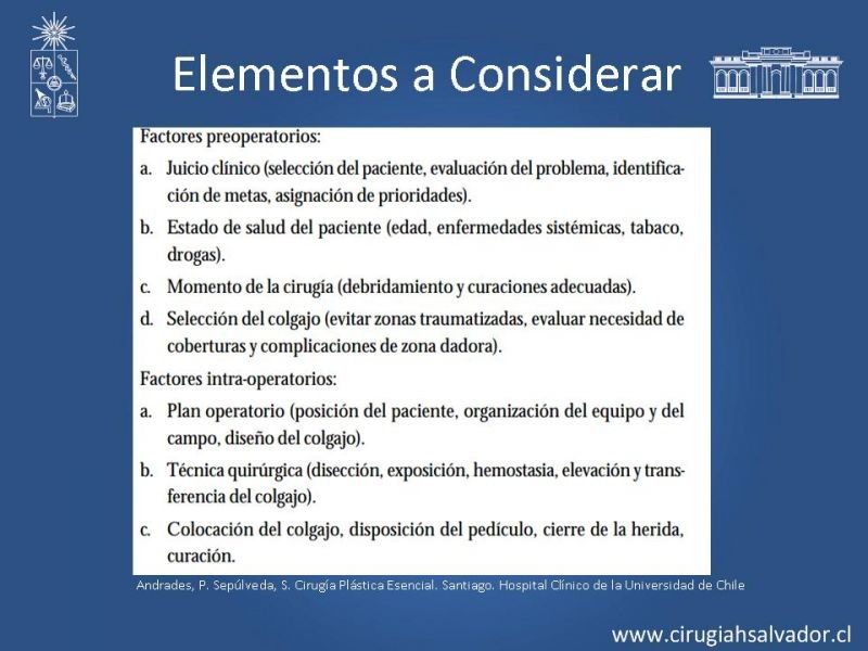 Diapositiva 53 de Colgajos: Generalidades