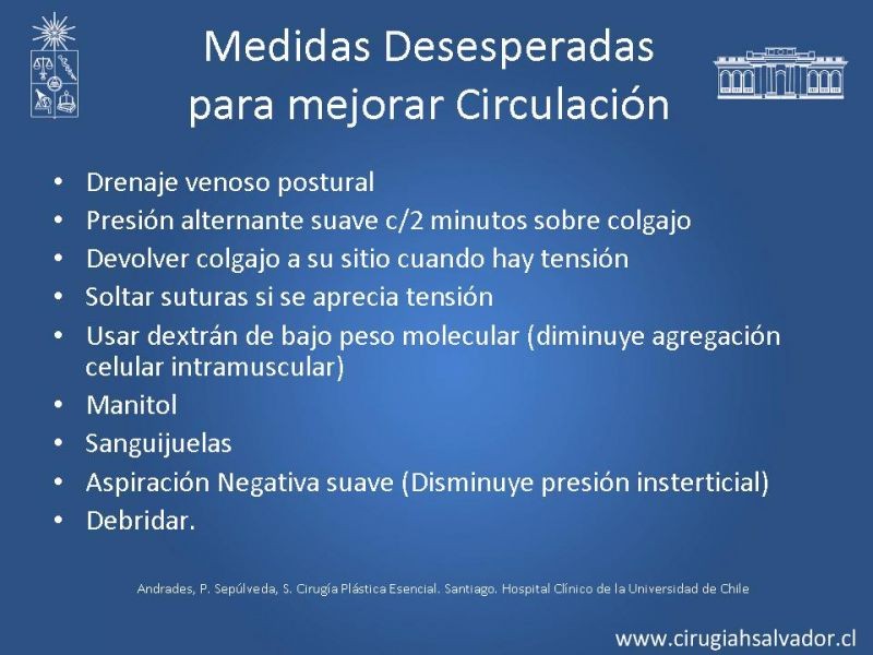 Diapositiva 58 de Colgajos: Generalidades
