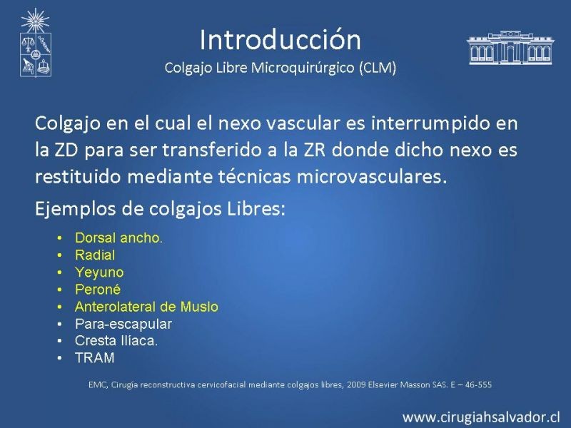 Diapositiva 4 de Monitoreo de Colgajos Libres Microvascularizados