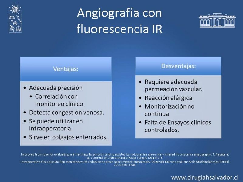 Diapositiva 33 de Monitoreo de Colgajos Libres Microvascularizados