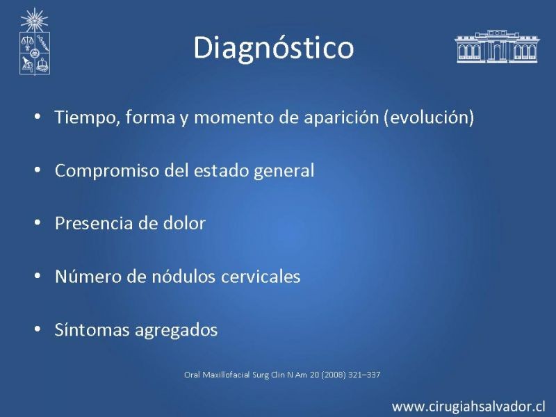 Diapositiva 12 de Adenopatía Cervical. Estudio y Manejo