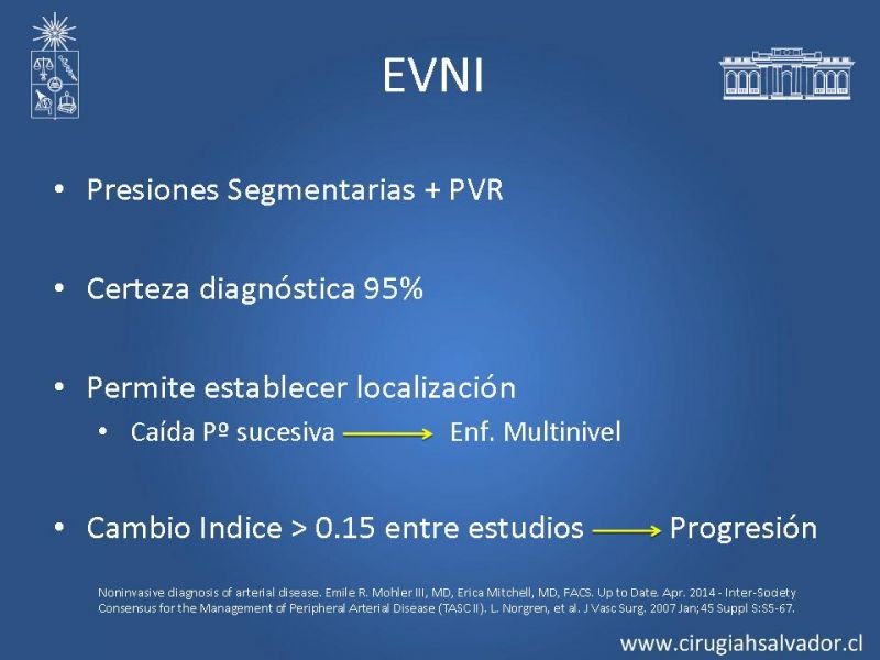Diapositiva 8 de Laboratorio Vascular (Estudio no invasivo de la enf. Arterial periférica)