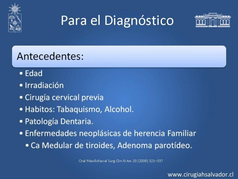 Diapositiva 11 de Adenopatía Cervical. Estudio y Manejo