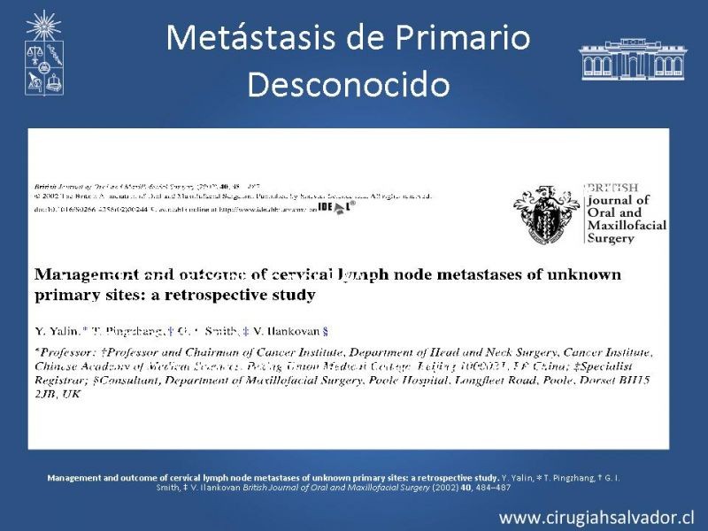 Diapositiva 26 de Adenopatía Cervical. Estudio y Manejo