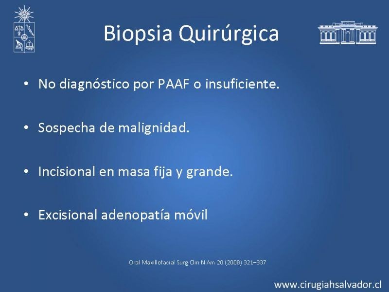 Diapositiva 20 de Adenopatía Cervical. Estudio y Manejo
