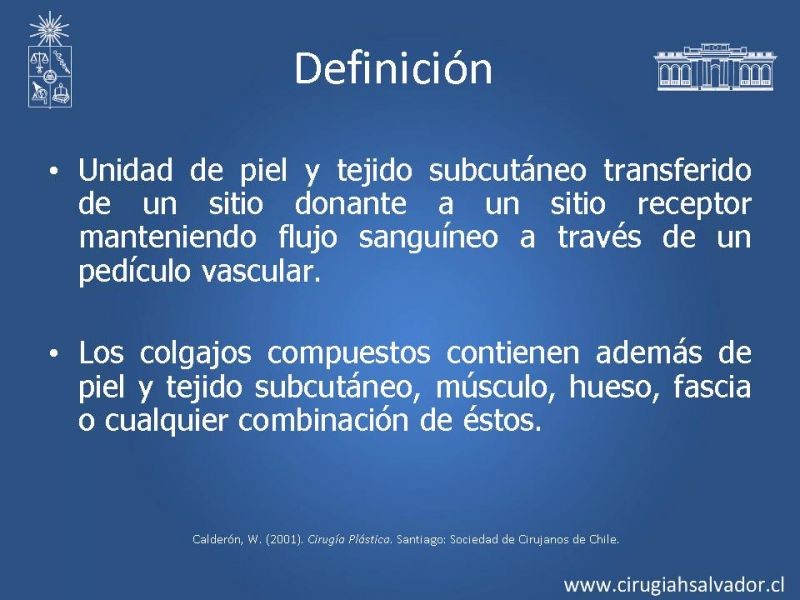 Diapositiva 1 de Colgajos: Generalidades