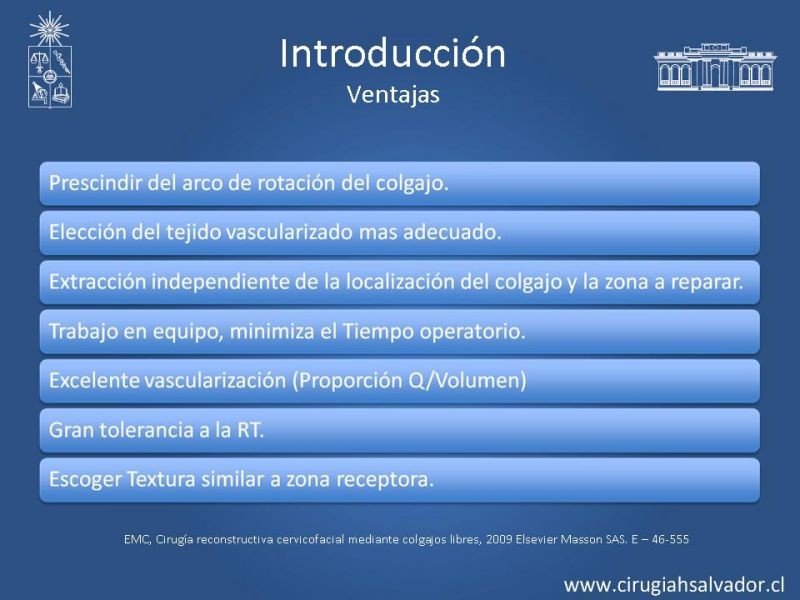 Diapositiva 5 de Monitoreo de Colgajos Libres Microvascularizados