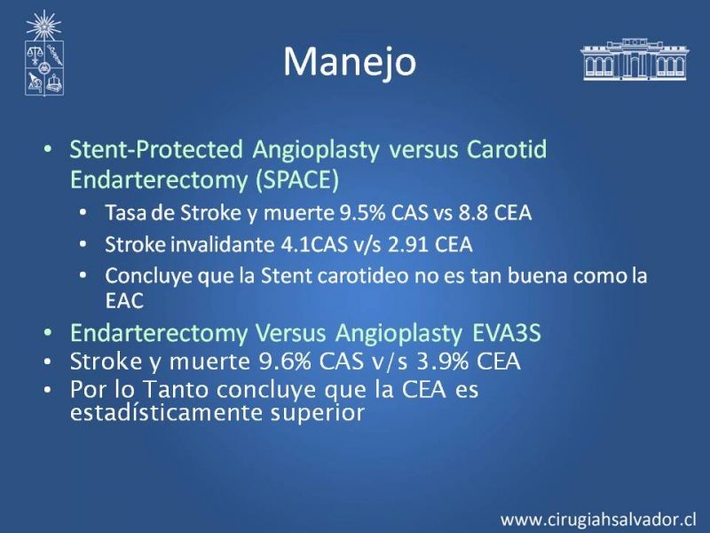 Diapositiva 21 de Estenosis Carotidea