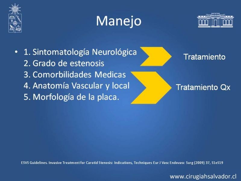 Diapositiva 13 de Estenosis Carotidea