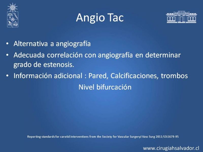 Diapositiva 10 de Estenosis Carotidea