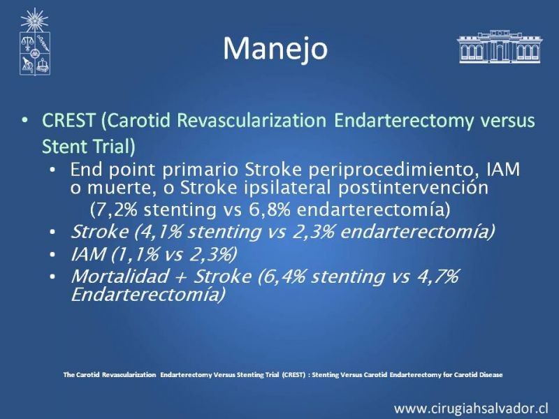 Diapositiva 23 de Estenosis Carotidea