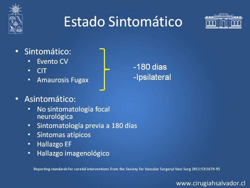 Diapositiva 6 de Estenosis Carotidea