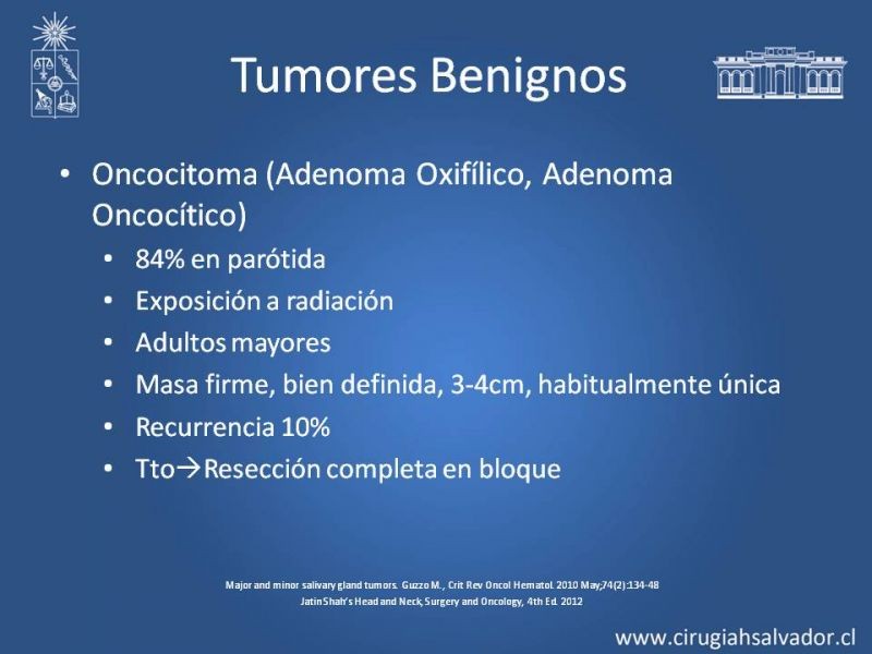 Diapositiva 15 de Tumores de Glándulas Salivales