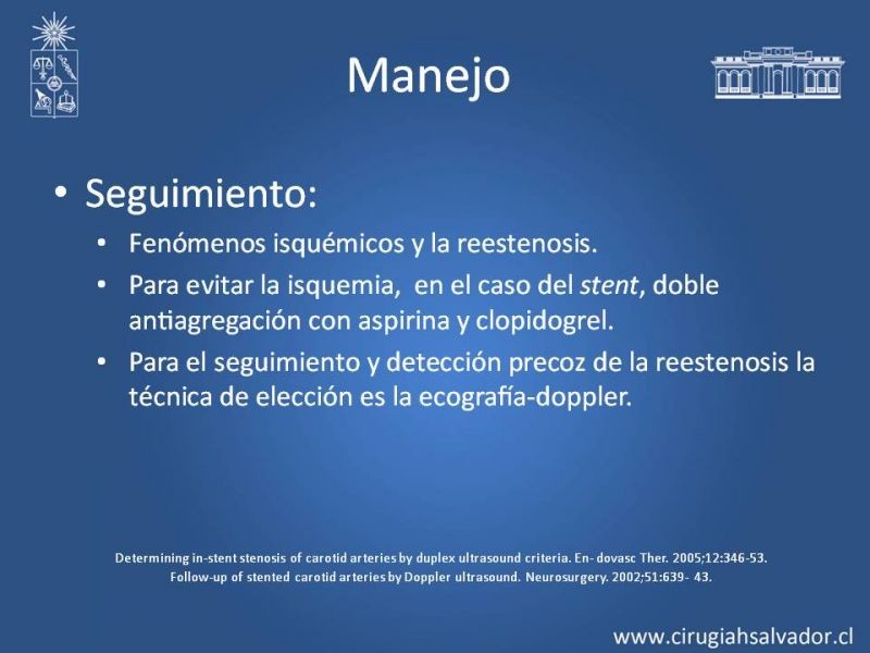Diapositiva 25 de Estenosis Carotidea