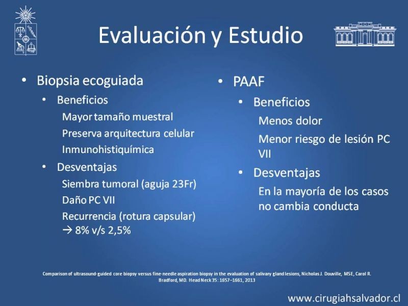 Diapositiva 12 de Tumores de Glándulas Salivales