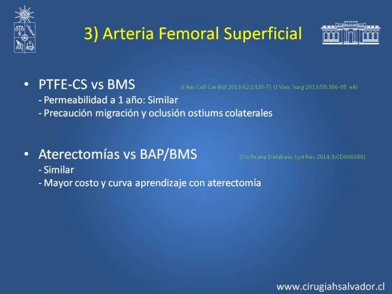 Diapositiva 20 de Tratamiento Endovascular: EAO femoro-distal