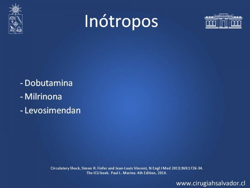 Diapositiva 14 de Drogas Vasoactivas: (DVA)