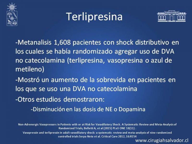 Diapositiva 13 de Drogas Vasoactivas: (DVA)