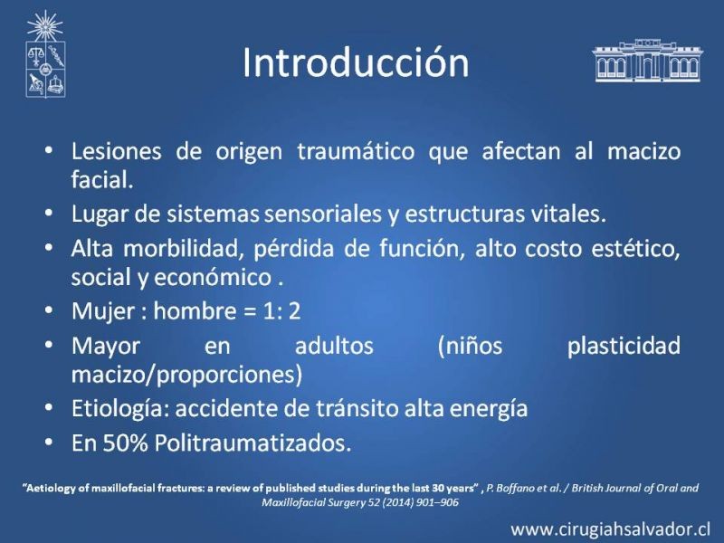 Diapositiva 1 de Trauma maxilofacial