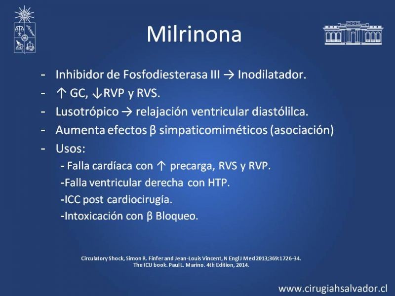 Diapositiva 17 de Drogas Vasoactivas: (DVA)