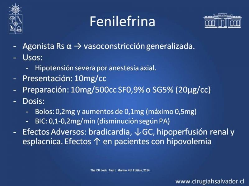 Diapositiva 7 de Drogas Vasoactivas: (DVA)