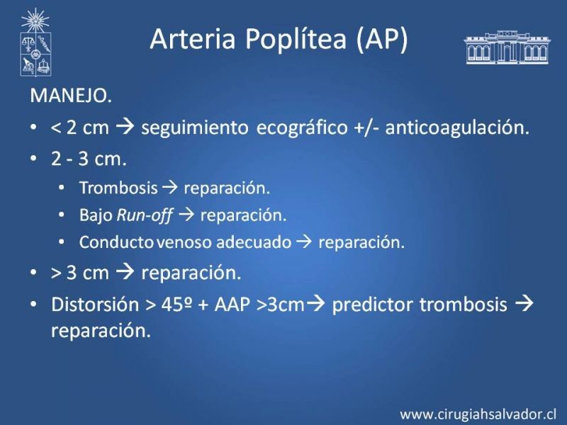 Diapositiva 11 de Aneurismas Periféricos