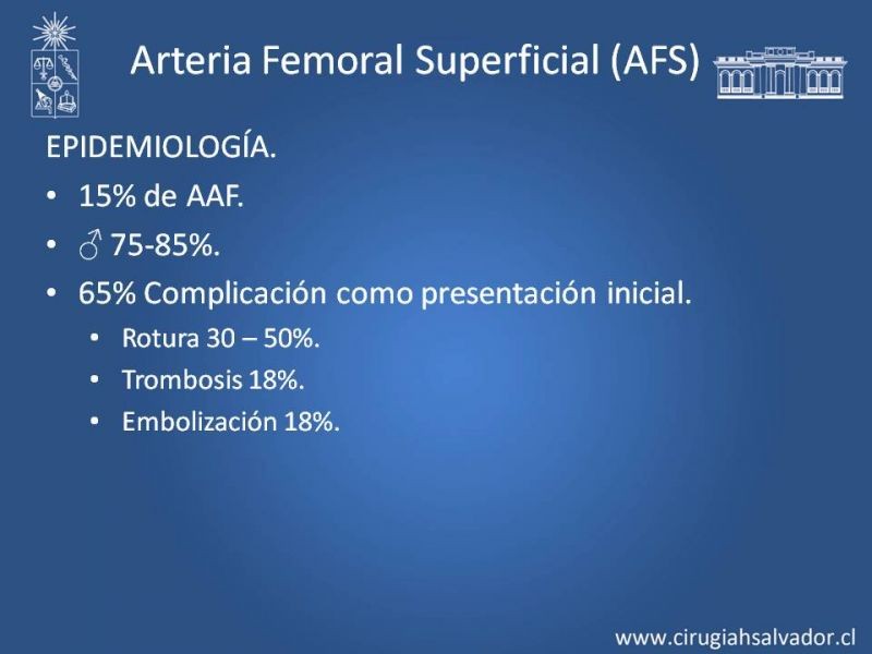 Diapositiva 36 de Aneurismas Periféricos