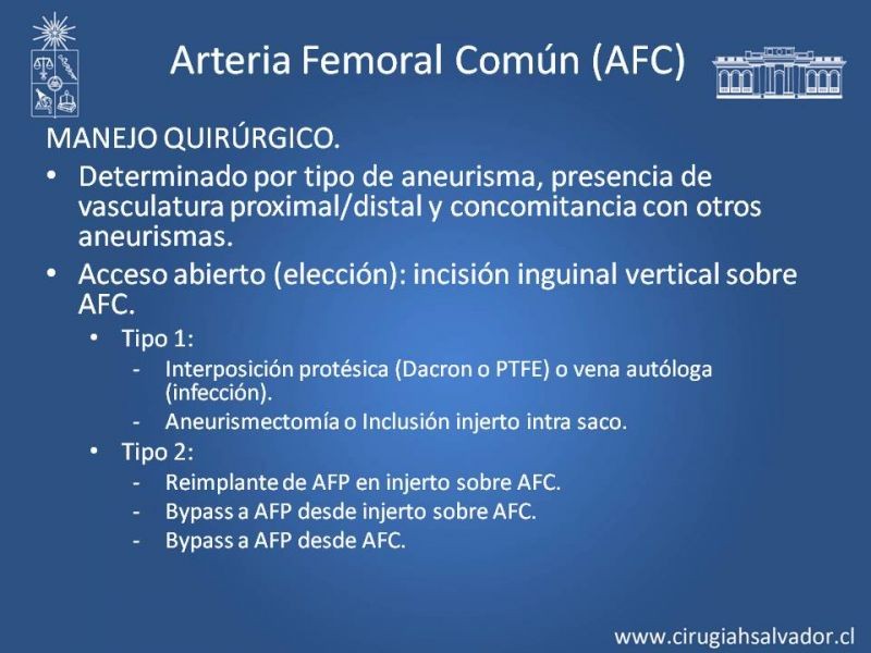 Diapositiva 24 de Aneurismas Periféricos