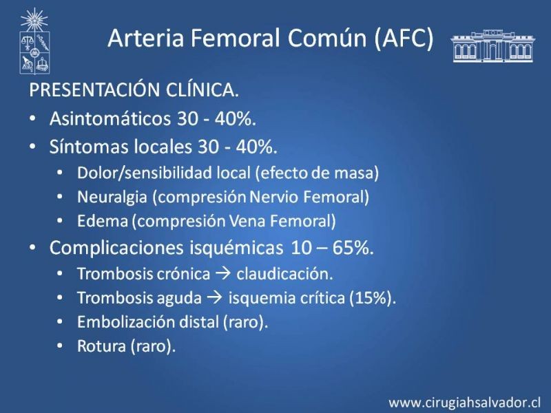 Diapositiva 21 de Aneurismas Periféricos