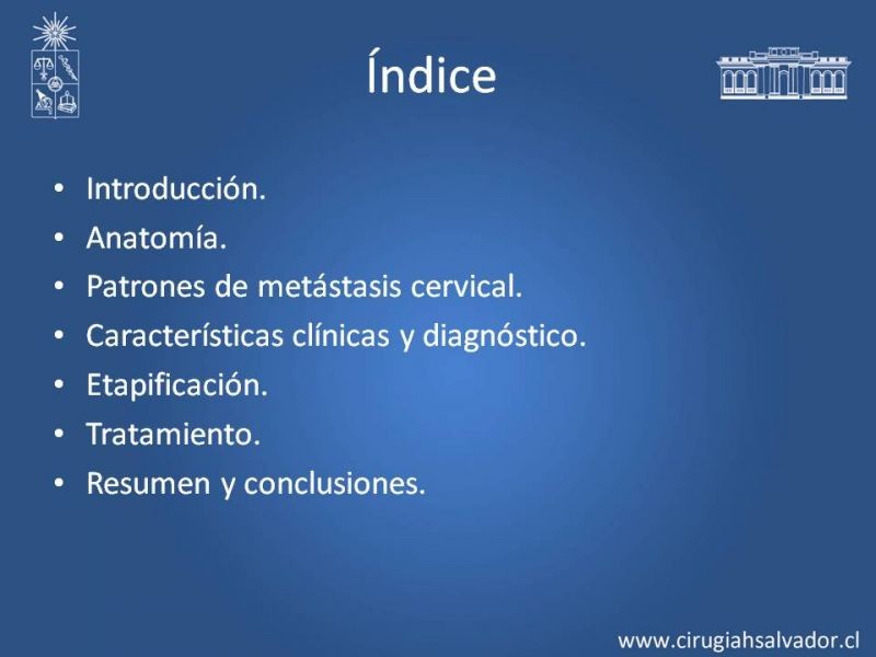 Diapositiva 1 de Metástasis cervical de primario desconocido