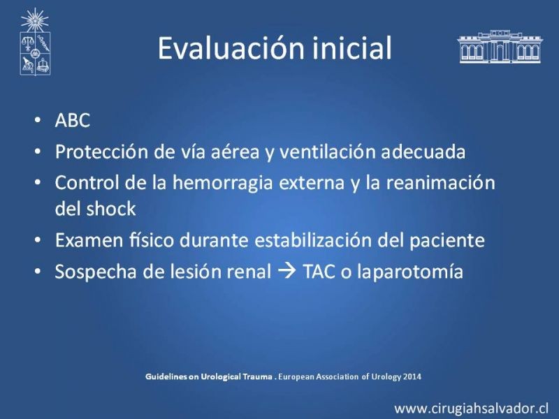 Diapositiva 13 de Lesiones de vía urinaria