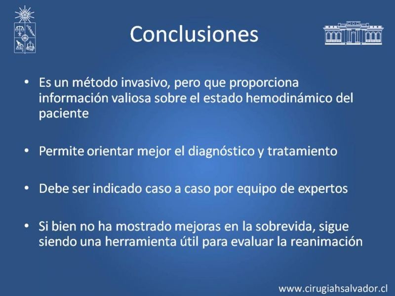 Diapositiva 21 de Catéter de Swan-Ganz y patrones hemodinámicos del shock