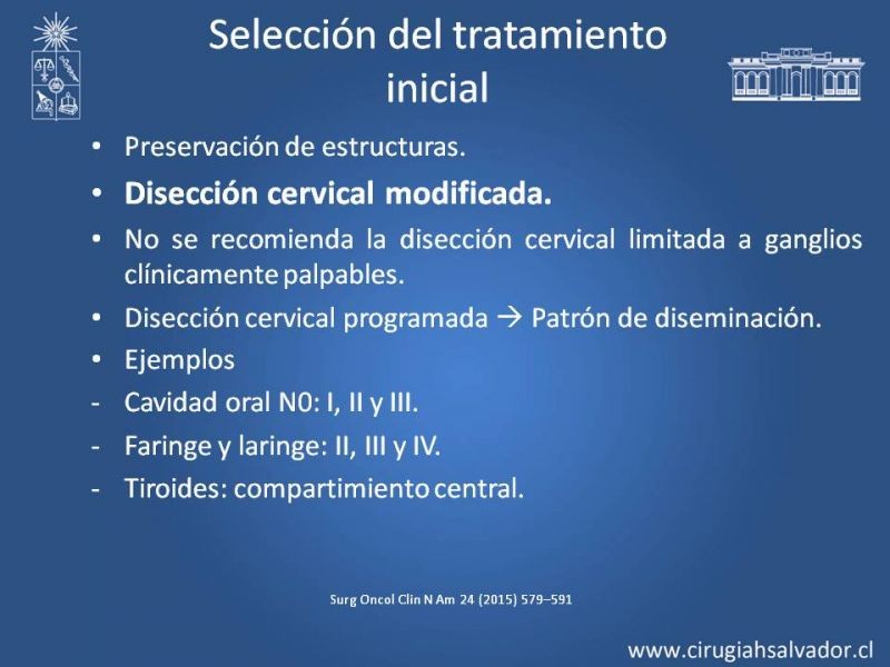 Diapositiva 24 de Metástasis cervical de primario desconocido